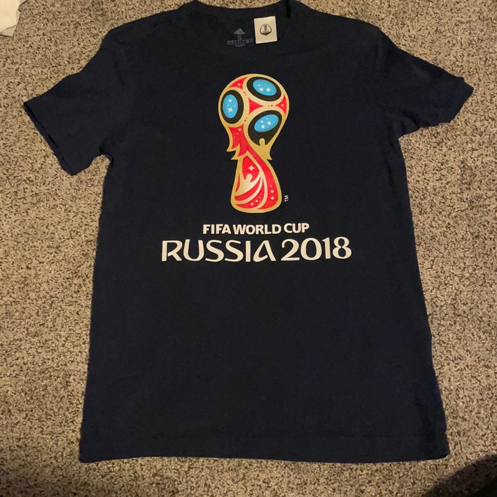 FIFA World Cup Russia 2018 navy blue Tshirt